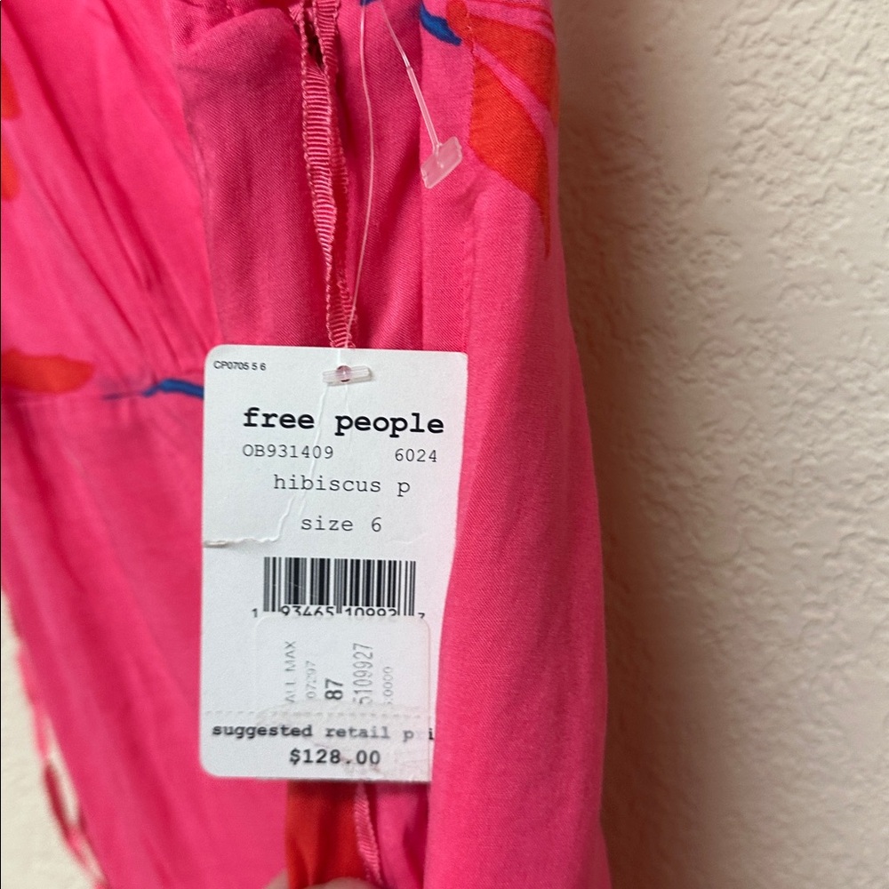 Free People NWT She's A Waterfall Floral maxi Dress size S - Picture 5 of 5